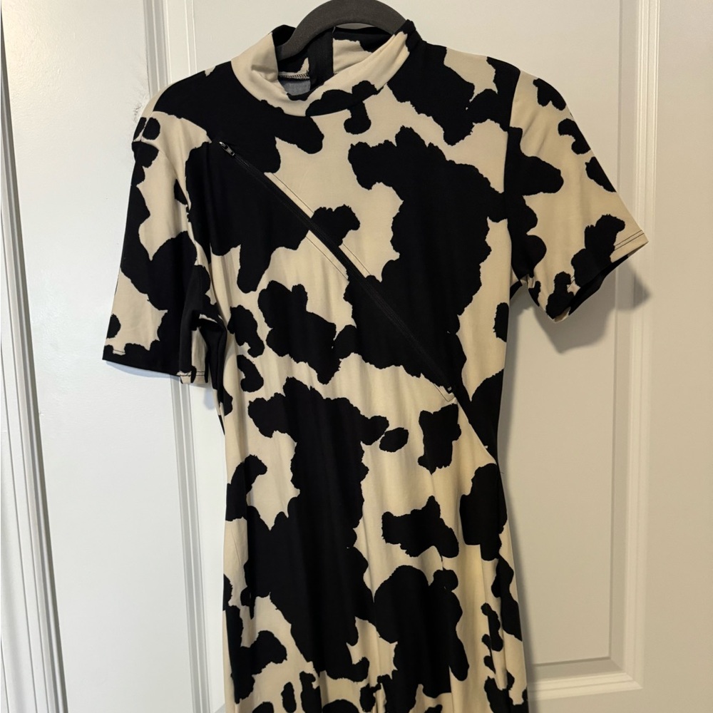 Cow print one piece